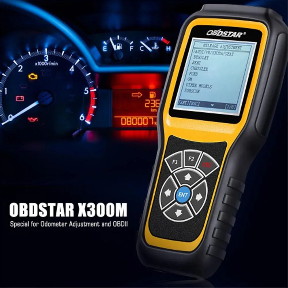 Изменение расстояния OBDSTAR X300M поддержка коррекции одометра и OBD2 обновление функции онлайн