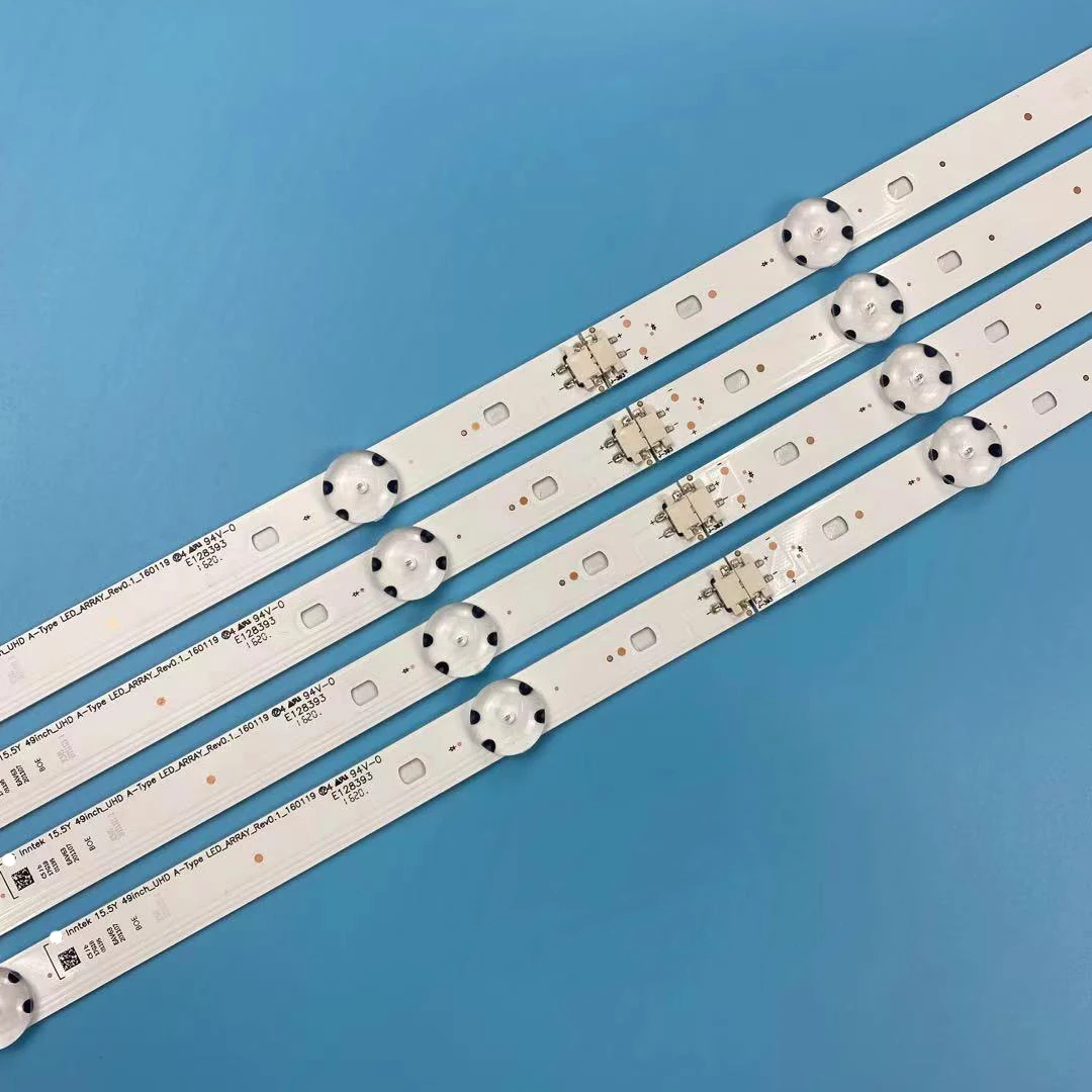 8pcs LED Strip for TV 49inch-UHD_A-type 15.5Y 49UH610V 49UH620V 49UH603V 49UH610A EAY63192605 49UH61_UHD_A 49UH61_UHD_b