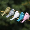 12pcs Mini Simulation Birds 5.2cm Powder Foam Birds Figure Miniature Party Wedding Home Garden Christmas Tree Decoration Cheap ► Photo 1/6