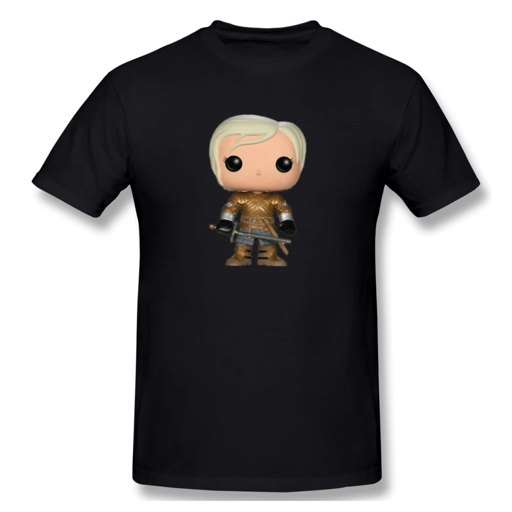

2019 funny tee cute Game Of Thrones Brienne Of Tarth P t shirts men cotton tops cool t shirt summer Men's Sleeve T-Shirt