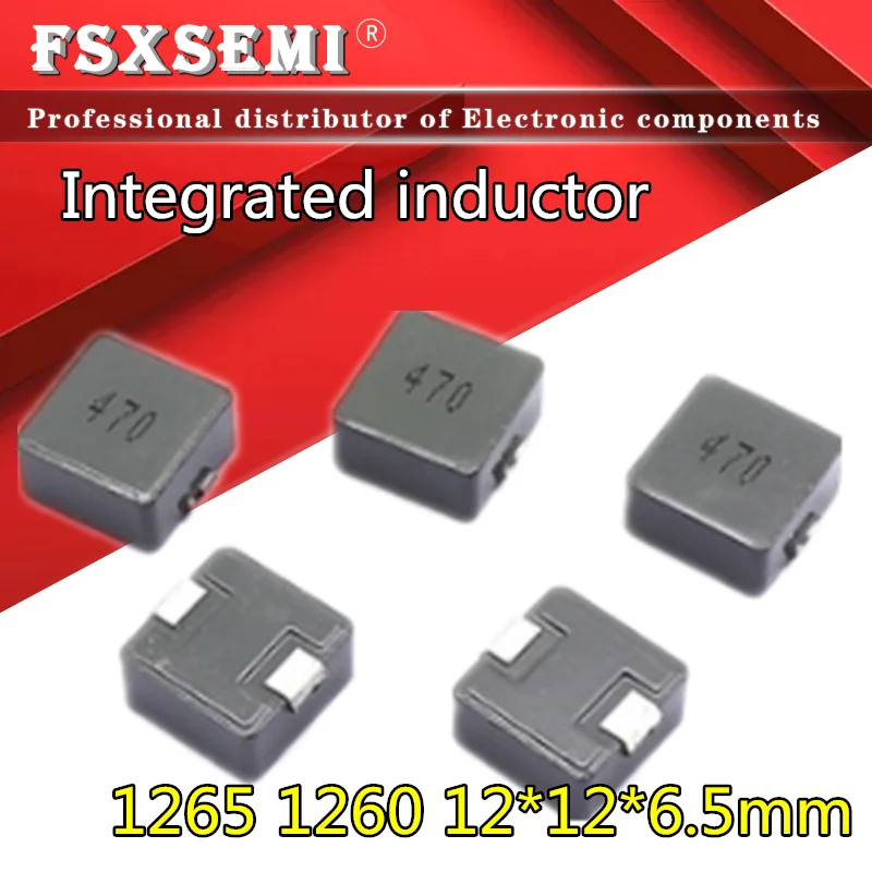 10 шт. SMD Мощность адаптера переменного тока 1265 1260 2.2UH 3.3UH 4.7UH 6.8UH 10UH 15UH 22UH 33UH 47UH 68UH 100UH