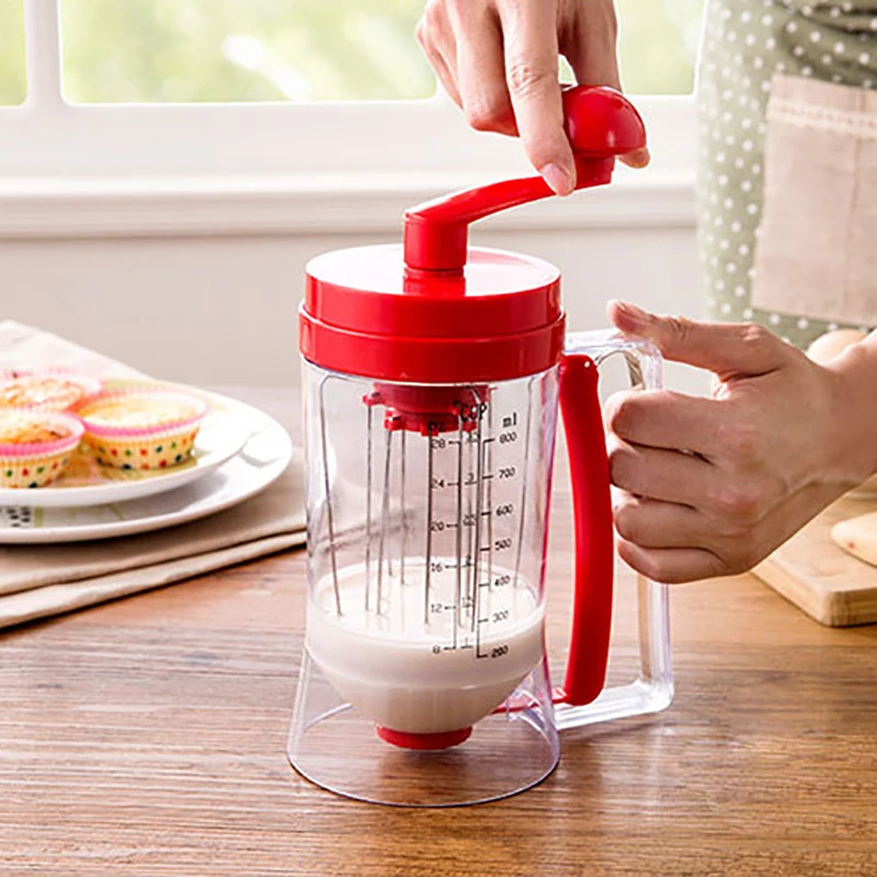 Cream Separator Egg Liquid Pancakes Dispenser Cookie Muffins Baking Batter Measuring Cup Kitchen Cooking Accessories | Дом и сад