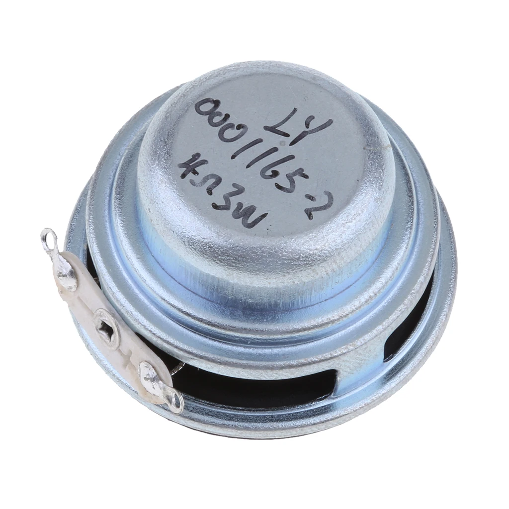 Durable 3W Full Range Audio Speaker Round Loudspeaker 16Coil For Car Audio
