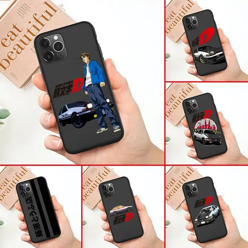 

jdm tokyo drift initial d Phone Case for iphone 12 pro max mini 11 pro XS MAX 8 7 6 6S Plus X 5S SE 2020 XR case