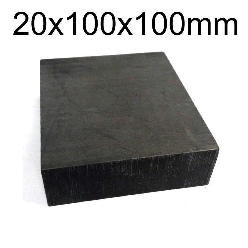 

20mm x 100mm x 100mm Graphite Block Plate Sheet Blank