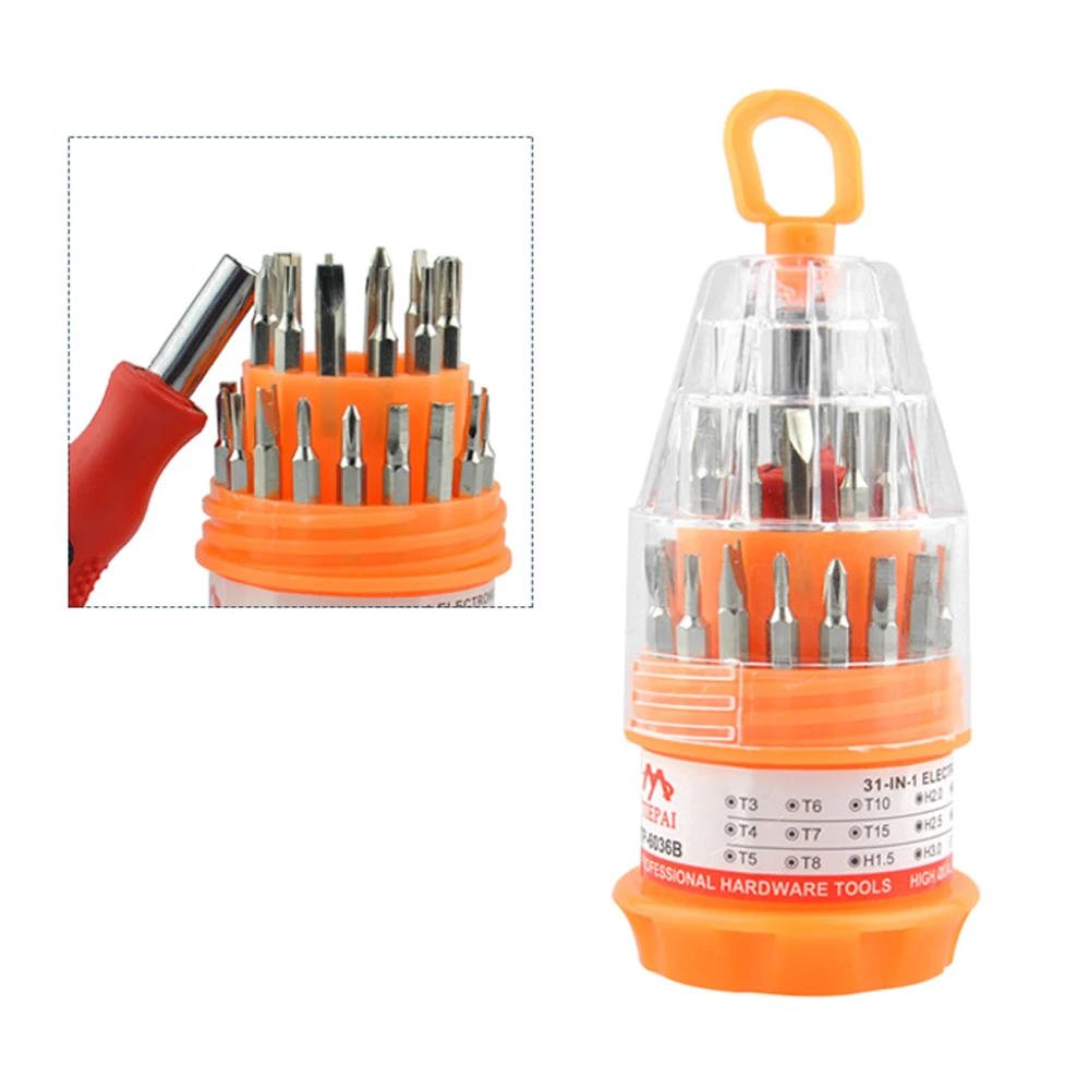 

31-in-1 Multifunctional Combination Screwdriver Set Pagoda Manual Screwdriver Mobile Computer Repairing Screw Driver Hand Tools