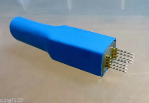 SOIC8 Pogo адаптер для EEPROM/93CXX/25CXX/24CXX с направляющей крышкой и DIP pc bd