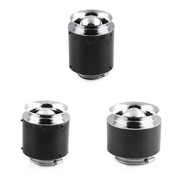 

Car Modified Carbon Fiber Air Filter For Winter Mushroom Head 125Mm Plastic Can Improve Engine Efficiency Fuel Consumption