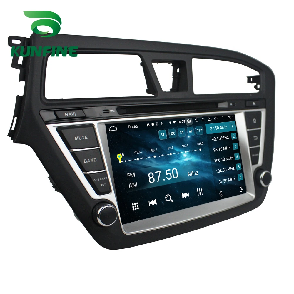 Android 9,0 Восьмиядерный 4 Гб ОЗУ 64 Гб ПЗУ автомобильный DVD gps мультимедийный плеер стерео для HYUNDAI I20- радио головное устройство wifi