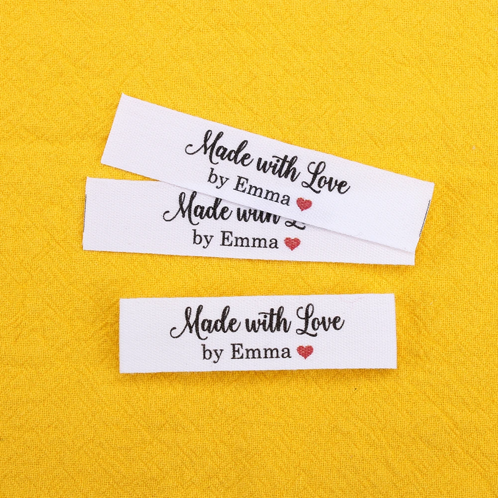 

Custom Sewing labelCustom Clothing Labels - Brand Tags, Logo or Text, Cotton Ribbon, Cotton printed (MD3020)