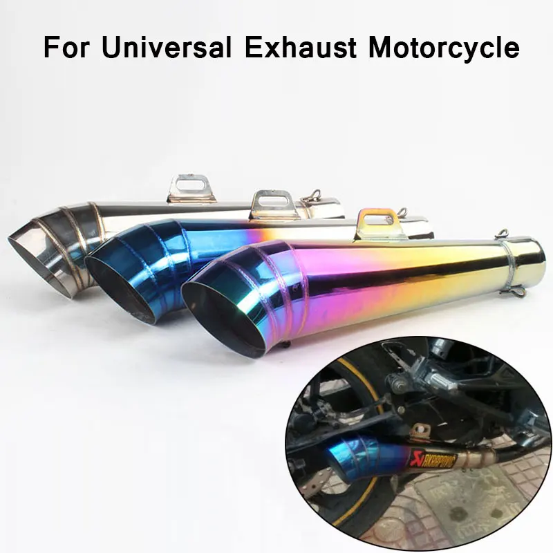Универсальный Echappement мото Akrapovic мотоцикл глушитель труба GP escape DB Killer 51 мм для CB400 GY6 автомобиля 125CC 250CC