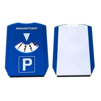 

2019 Snow Remover Car Windshield Snow Shovel Return Time Note Car Parking Time Sign Ice Scraper Time Display Disc