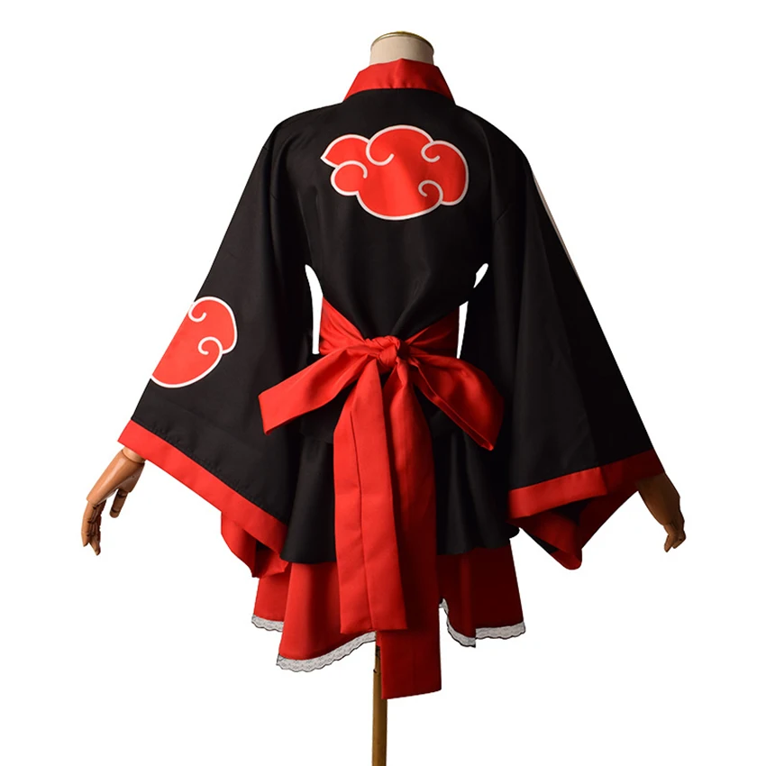 Ninja Cosplay Anime Kimono Dress Girl Halloween Costume for Kid Skirt Suit Festival Carnival Disguise Women Masquerade