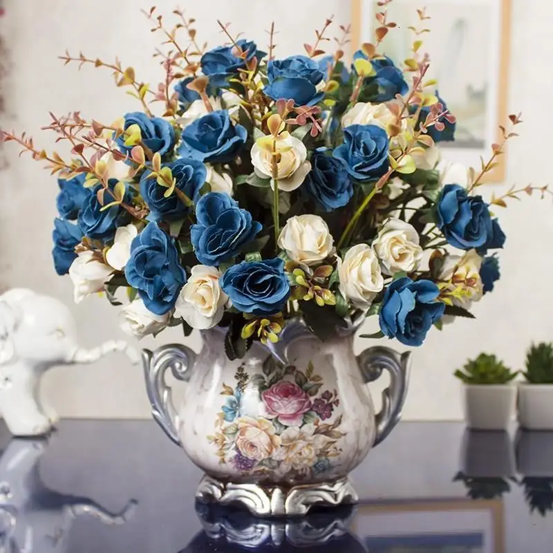 Blumenvasen Wazony Ozdobne, золотые керамические украшения, современные аксессуары для украшения дома, Современная ваза для цветов