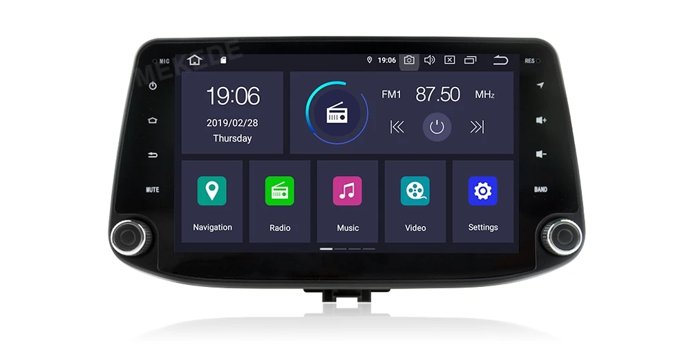 Excellent RAM 4G ROM 64G Android 9.0 for Hyundai i30 2017 2018 Car DVD Player Navigation GPS Radio SD MAP stereo Video head Unit 4