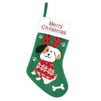 

For Kids Gift Holder Festival Pendant Holiday Traditional Candy Bag Funny Party Christmas Stocking DIY Tree Decoration Home