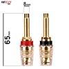 HIFIDIY LIVE 2pcs speaker DIY terminal connector binding post HIFI amplifier Pure cupper Gold-plated Banana socket junction Box ► Photo 2/6