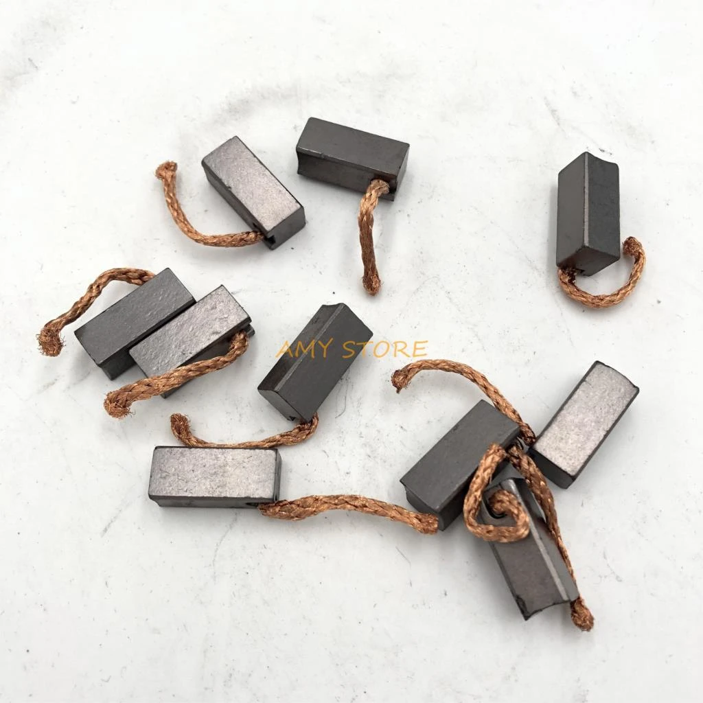10pcs Carbon Brush For Vehicle Automobile Car Truck Heater Blower Fan