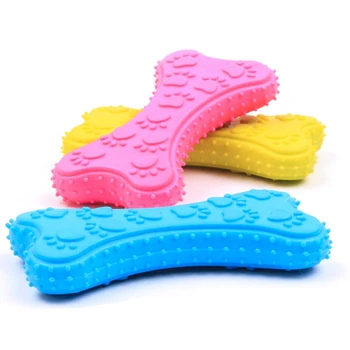 

TPR rubber bone pet toys, mini bone toys, pet chew toys, pet molar toys, pet training toys, pet equipment