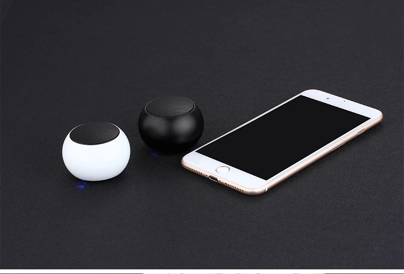 Мини Bluetooth динамик маленький стальной сабвуфер с функцией TWS док-станции для компьютера мобильных телефонов