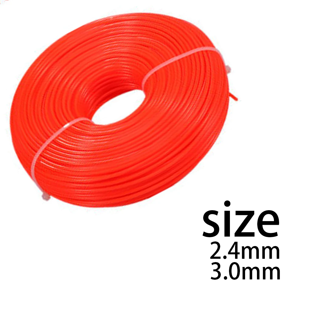 Nylon Mowing Trimmer Rope Brush Cutter Strimmer Line Mowing Wire Lawn Mower Accessory Professional Fine Quality
