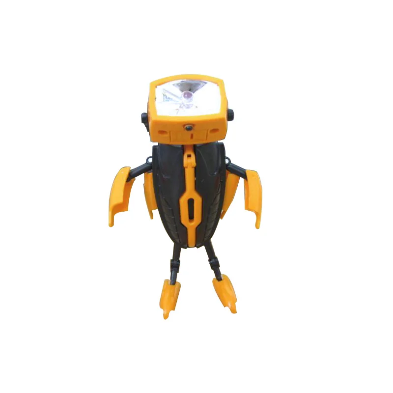 

Multifunction Mini Shape-shifting Robot Flashlight Led Toy Transformer Camping Foldable Night Light Flashlight Light useful