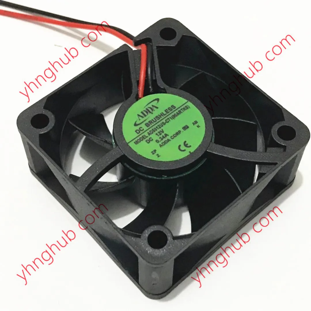 ADDA AD5012US-C71 00ARTKS DC 12 V0.30A 50x50x20 мм 2-проводной Вентилятор охлаждения сервера |