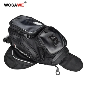 

GHOST RACING Motorcycle Fuel Oil Tank Bag Magnetic Mobile Phone GPS Navigation Motobike Motocross Multifunctional Travel Luggage