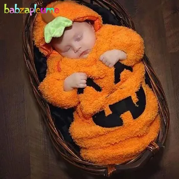 

Winter Newborn Baby Boys Girls Photography Sleeping Bag For Toddler Warm Blanket Soft Fleece Cartoon Cute Pumpkin Swaddle 1910-1