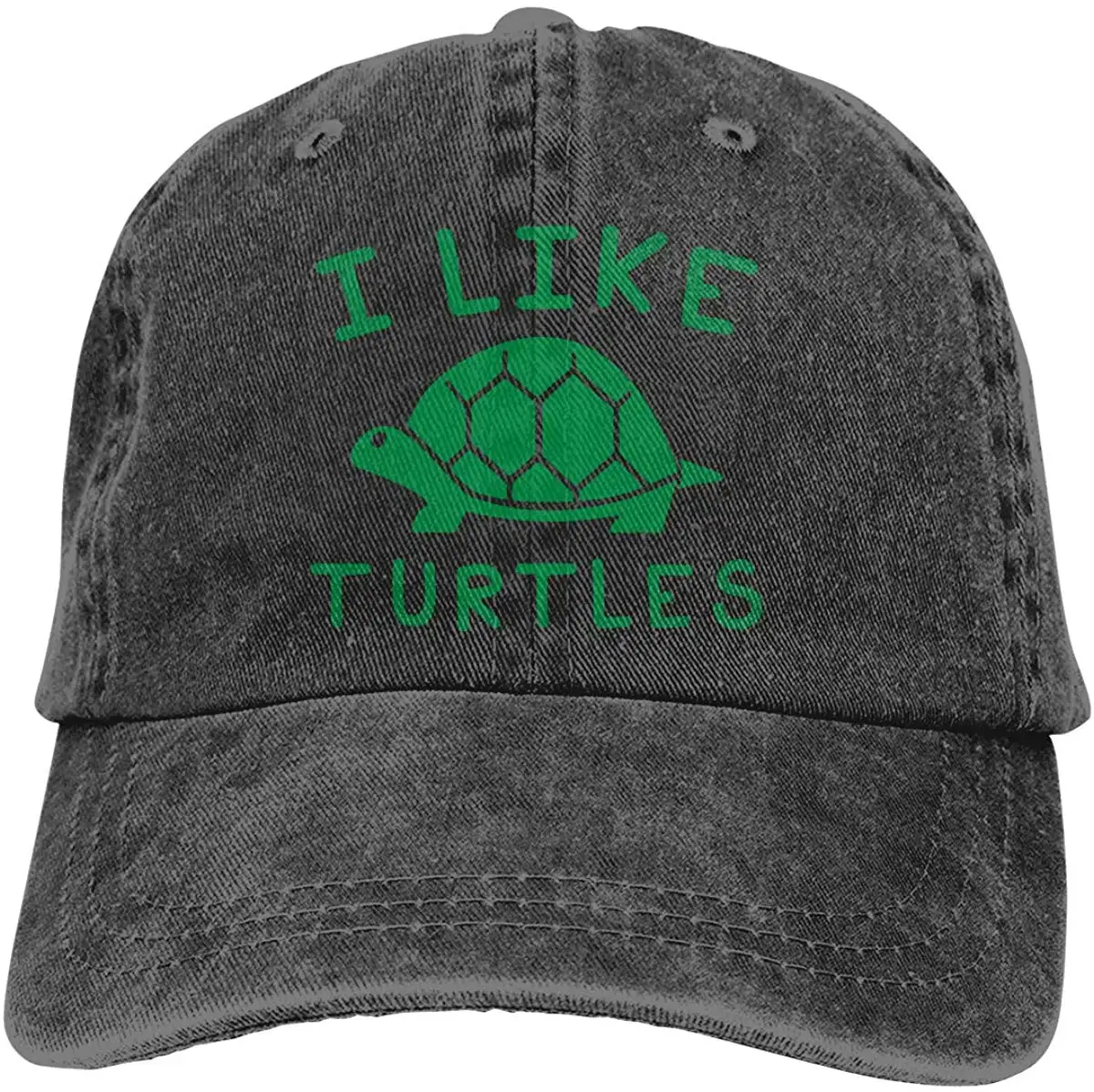 Бейсбольная Кепка унисекс I Like Turtles, хлопковая джинсовая Регулируемая Кепка в стиле хип-хоп для мужчин и женщин