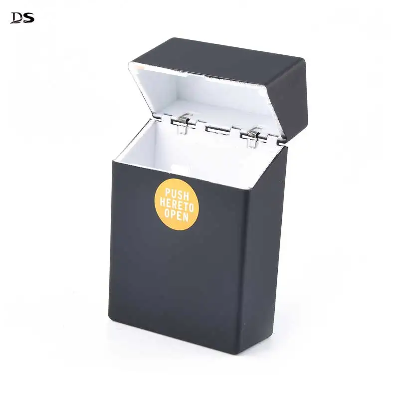 

funny smoking Accessories pocket 70mm locking blank acrylic plastic slim weed tobacco cigarette case box designer