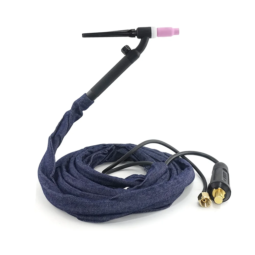 Welding Torch WP17-FV TIG Torch GTAW Tungsten Arc Welding Torch WP17 Argon 4m 13ft Air Cooled