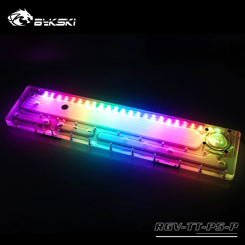 Bykski Distro пластина бак для воды Thermaltake Core P5 компьютерный чехол резервуар Поддержка