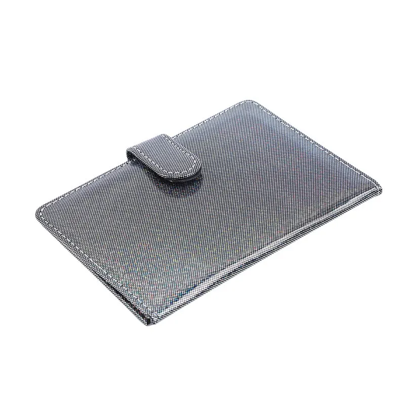 B03 Travel Passport Bag New Unisex Bright Surface Antimagnetic Certificate Card Bag Shining Leather Cover On the Passport Package - Цвет: B03