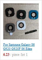 Черный для Samsung Galaxy S6 S7 edge S8 S8+ S9 S9+ Plus Note 8 9 передняя внешняя стеклянная линза с сенсорным экраном сменная панель для ремонта