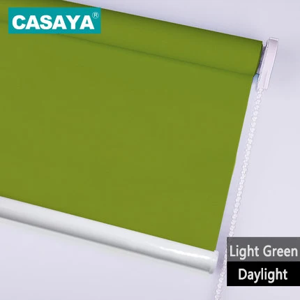 Daylight olive green Customized Size Daylight/ Blackout Roller Blinds Office Kitchen Bed Room window blinds dark grey white grey - Цвет: Daylight olive green