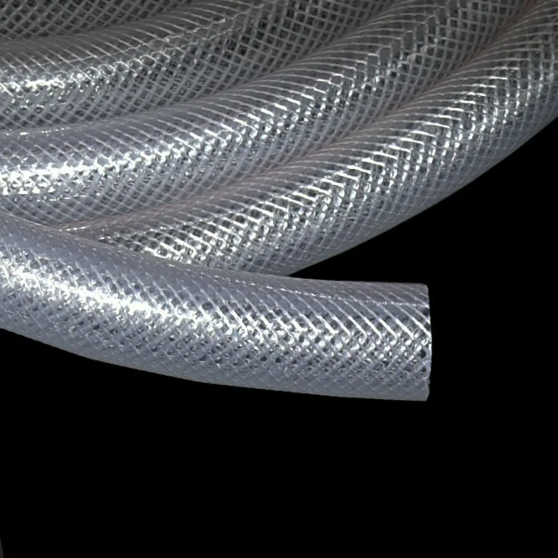 

3/4" flexible Garden Hose PVC Garden Drip Pipe Hose Transparent Watering for Greenhouses 5M