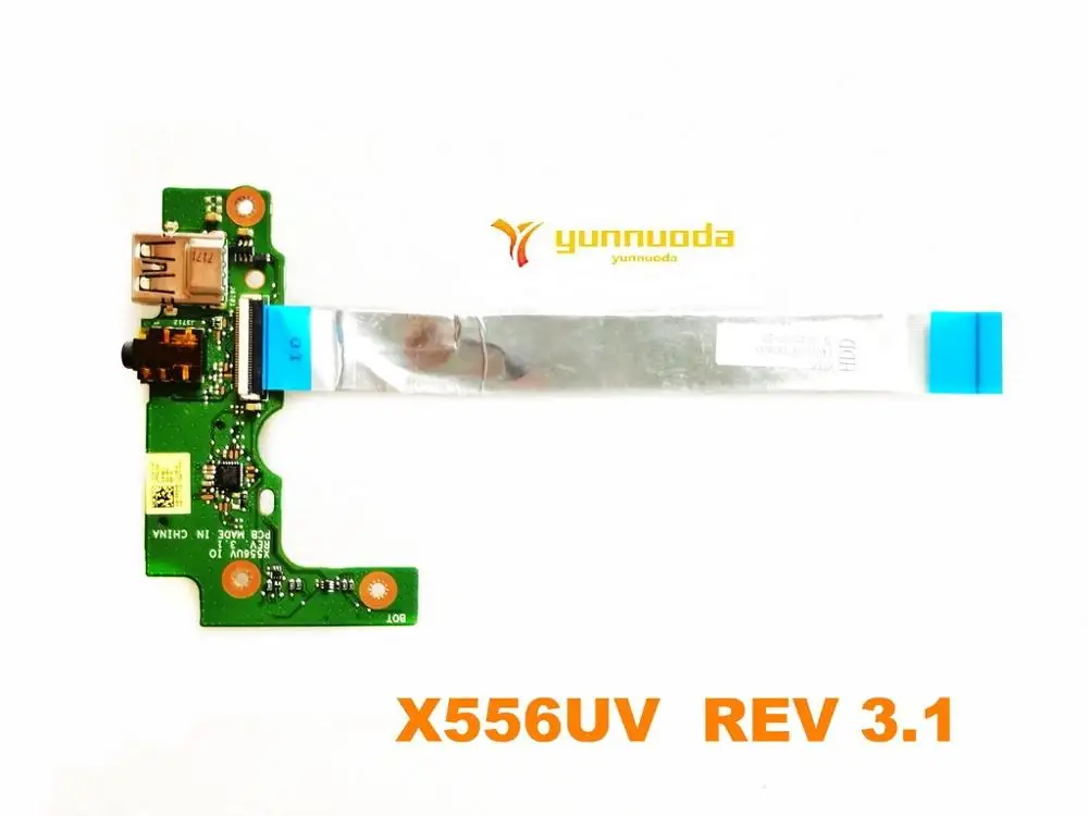 

Original for ASUS X556UV USB board Audio board X556UV REV 3.1 tested good free shipping
