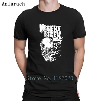 

Misery Index Flameface Dying Fetus Pig Dest Tshirts Basic Solid Spring Men's Tshirt Crazy Crew Neck Vintage Character