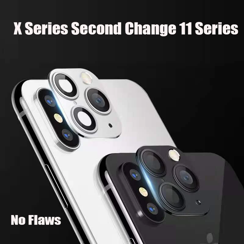 Fake Camera Lens For iPhone XS X Max Seconds Change Camera to 11 Pro