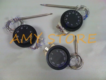 

1Pc 250V 20A 3Pin Terminal ProbeTemperature Control Knob Switch Capillary Thermostat 0-40C50C80C90C120C 150C 200C 320C -30C~+30C