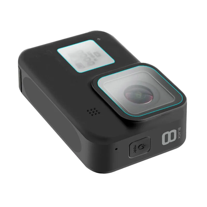 Tempered Glass Protector Cover Case For GoPro Hero 8 Black Go pro Hero8 Action Camera Lens Display LCD Screen Protective Film