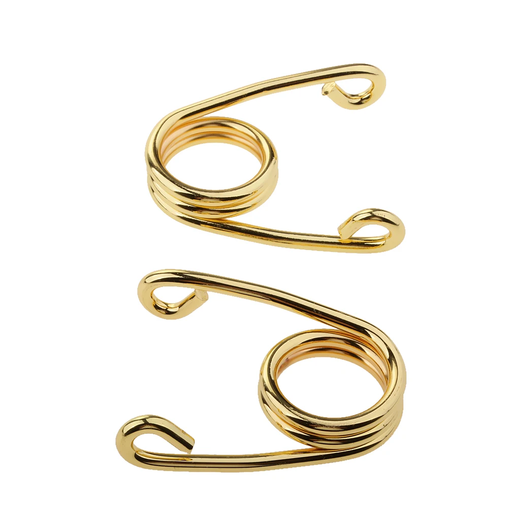 Motorcycle 3'' Chrome Barrel Solo Seat Spring For Harley Cruiser Touring Gold