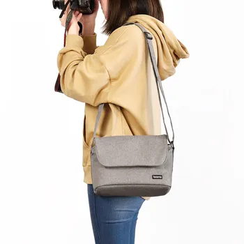 

Portable Digital Camera Crossbody Bag Photographer Waterproof DSLR Organizer Shoulder Package Photography Pouch Accessories Item