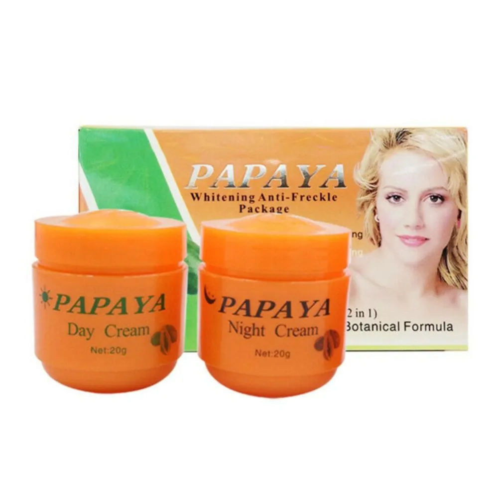 2 шт. FEIQUE PAPAYA Vitamina C отбеливающий крем против веснушек Питательный Уход за кожей против веснушек крем для лица