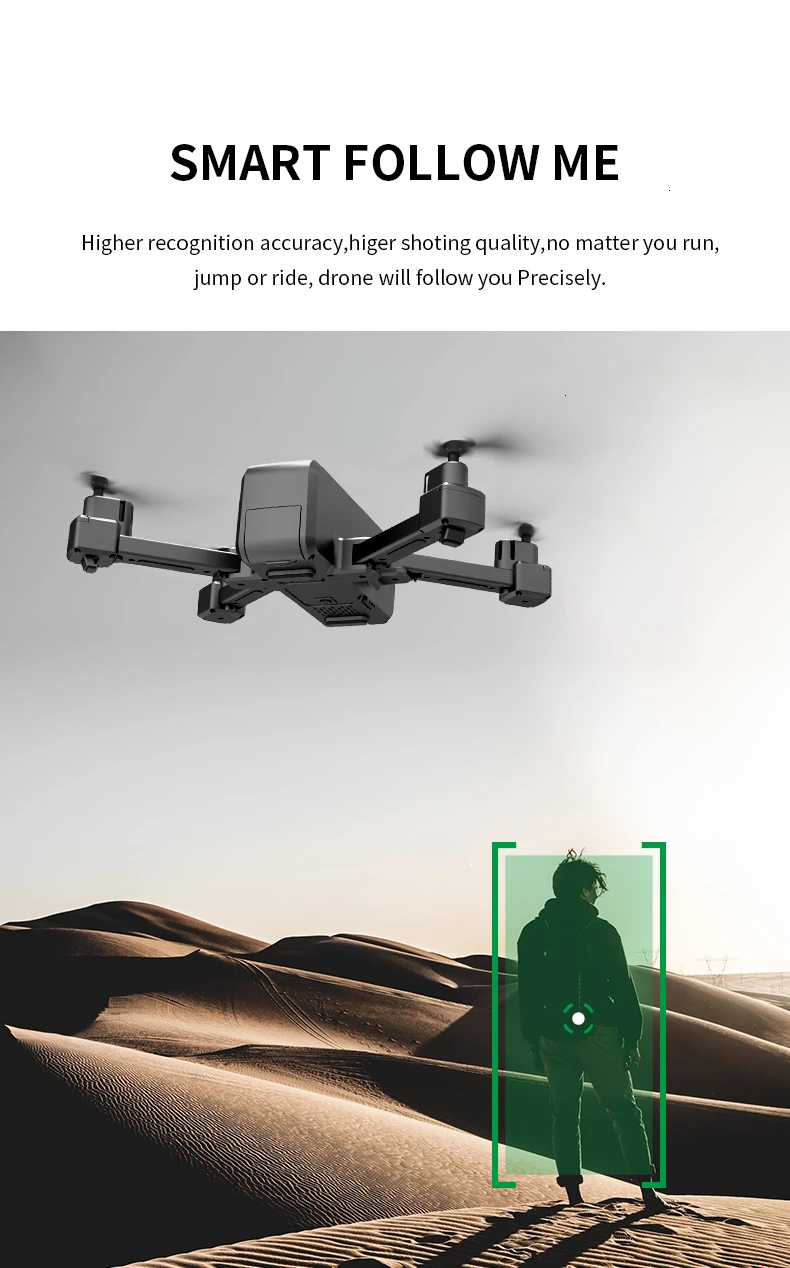 Радиоуправляемый Дрон 4K HD широкоугольная камера Wifi FPV оптический поток селфи Квадрокоптер с стабилизатором 50X зум ESC камера игрушка в подарок