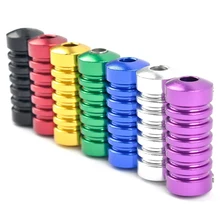 Алюминиевый захват машины татуировки из нержавеющей стали синяя труба для пистолетов аксессуары для татуировки ручки поставки 1 шт Прямая