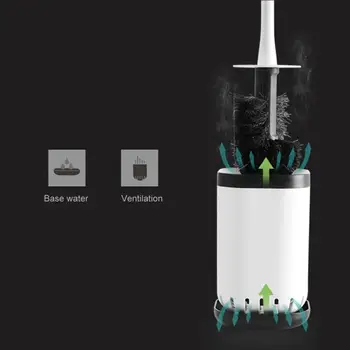 

Attach Toilet Cleaning Brush With Base Self-volatilizing Toilet Brush Soft Fur Durable And Easy To Clean Toilet Brush Clean