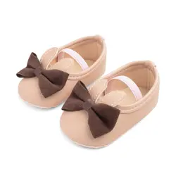 Обувь для маленьких девочек с крупной вязки; Осенняя обувь принцессы для маленьких девочек; обувь для малышей 0-18 месяцев