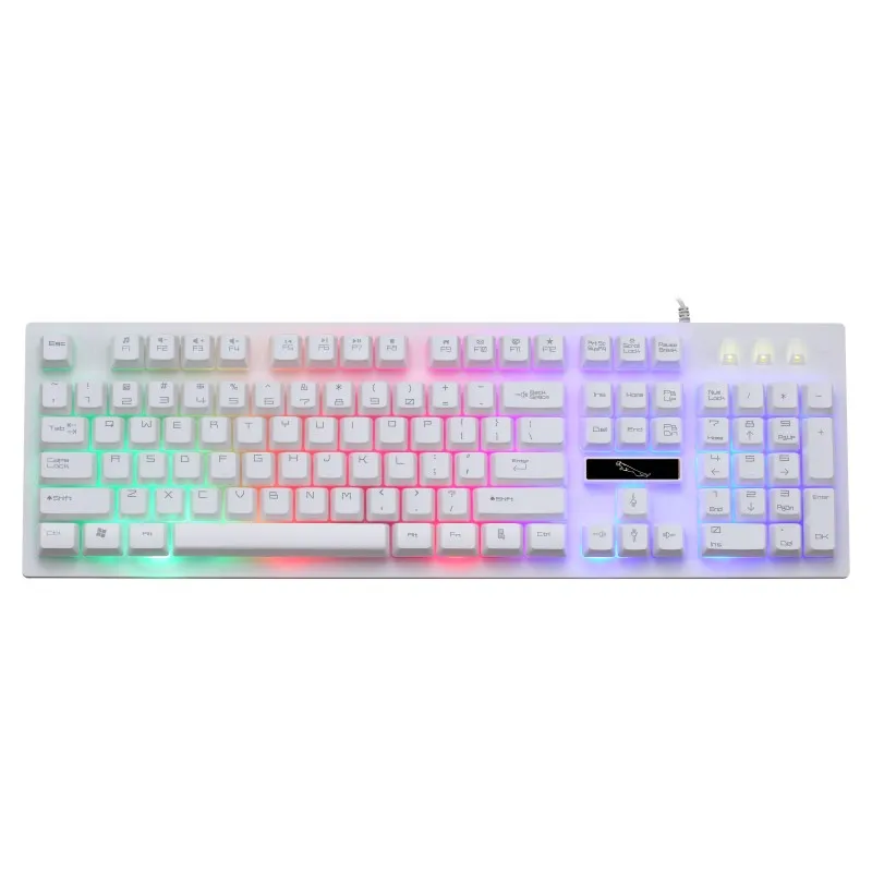 Wired Gaming Mechanical Keyboard Switch 104keys Anti-ghosting  Backlit LED Teclado Mecanico For Gamer Laptop Computer Desktop